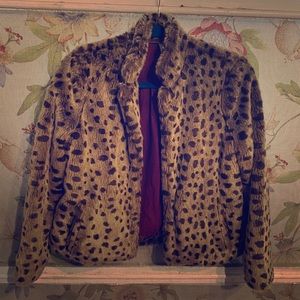Vintage Free People Faux Fur jacket